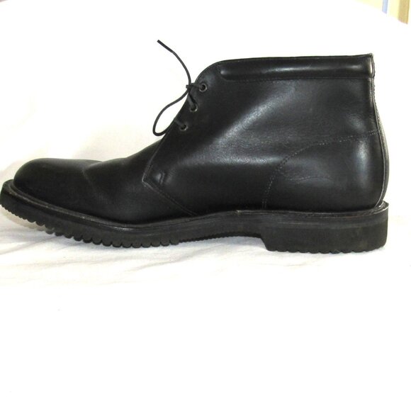 Vintage Barrie Ltd. Booters Black Leather Chukka Boots Size 10 D Excellent Cond main image 6